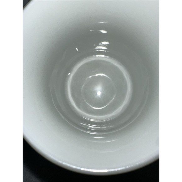 STARBUCKS 2007 Coffee Mug 8-ounce Green MERMAID Logo White Collectible Set of 2 - Picture 12 of 12